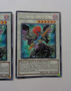 Playset: 3x Blackwing Armed Wing DP11-EN014 (Rare, 1st Edition, LP / MP) - Image 5