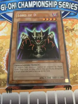 Yugioh Lord of D. BPT-004 LP - Image 1