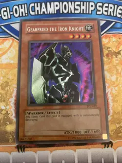 Yugioh Gearfried the Iron Knight BPT-012 LP - Image 1