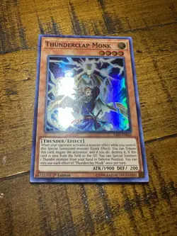 Thunderclap Monk SAST-EN026 1st Edition Super Rare LP + BONUS - Image 1