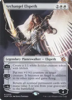 Archangel Elspeth (Borderless) M March of the Machine 320 NM - Image 1