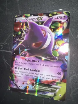 Pokemon Gengar EX TCG Card Phantom Forces Ultra Rare Holo, 34/119 NM - Image 2