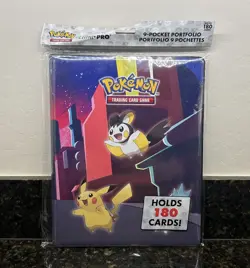 Ultra Pro Pokemon TCG 4 Pocket Portfolio - SHIMMERING SKYLINE Holds 80 Cards+ - Image 1