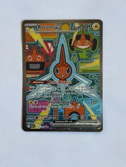 Rotom ex 126/094 - Special Illustration Rare - Phantasmal Flames Pokemon Card NM - Image 1