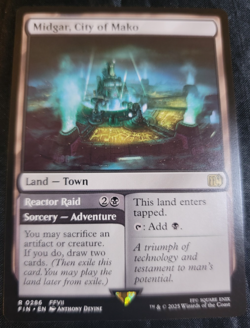 Midgar, City of Mako # 286 FIN Final Fantasy MTG Magic The Gathering Cards - Image 1