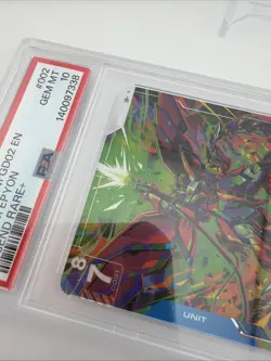 Gundam Epyon (LR) GD02-002 - Gundam TCG Card Game - Dual Impact PSA 10 - Image 4