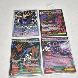Pokemon TCG Chaos Rising IR And Ex Lot Of 4 Cards - Image 1