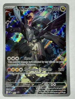 N's Zekrom 031 ME: Mega Evolution Black Star Promo Pokemon Card - Image 1