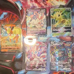 Pokemon TCG Eevee Evolutions V/VSTAR/VMAX Holo Japanese Card Lot Eevee Heroes - Image 1