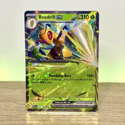 Beedrill ex 003/086 Sparkle Holo DR Pokemon TCG Card CRI Chaos Rising NM ENG - Image 1