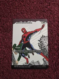 Heroic Intervention 0034 Regular Borderless Marvels Spider-Man - Image 1