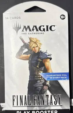 Magic the Gathering: Universes Beyond Final Fantasy Sleeved Play Booster Pack - Image 1