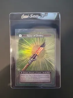 Spear Of Destiny Sorcery Contested Realm Alpha Unique Foil - Image 1