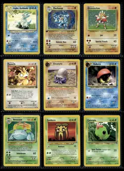 Vtg Pokemon Card Collection Lot Base Set 1st Edition Promo Binder Holo WOTC - Image 1