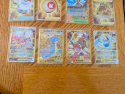 Pokemon TCG Gold Secret Rare Lot of 10 NM/M Hyper Rare Cards - Image 2