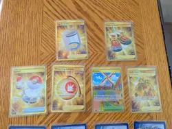 Pokemon TCG Gold Secret Rare Lot of 10 NM/M Hyper Rare Cards - Image 4