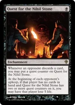 Lightly Played, English - 2 x MTG Quest for the Nihil Stone Worldwake - Image 1
