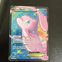 Pokemon Card - Legendary Treasures Radiant Collection Mew EX RC24/RC25 Played! - Image 1