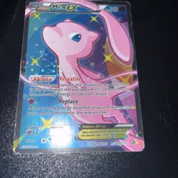 Pokemon Card - Legendary Treasures Radiant Collection Mew EX RC24/RC25 Played! - Image 4