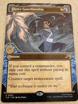 Fierce Guardianship - #307 Regular (Showcase) Avatar: The Last Airbender - Mtg - Image 1
