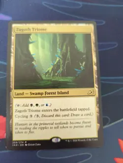 MTG Zagoth Triome Ikoria: Lair of Behemoths 259/274 Regular Rare - Image 1