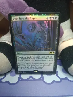Peer Into The Abyss Core Set 2021 Foil Pre Release - Image 1
