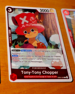 ONE PIECE CARD GAME CARTE FRANCAISE Tony Tony.Chopper EB02-003 FR MINT - Image 1