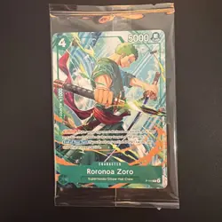 One Piece TCG Roronoa Zoro P-114 - Convention Exclusive PROMO Sealed - English - Image 1