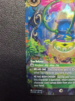 Alien - True Believer 229/204 Enchanted Wilds Unknown Disney Lorcana English - Image 3