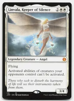Linvala, Keeper of Silence - NM Near Mint - JMP Jumpstart # 119 - MTG Magic - Image 1
