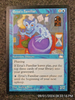 MTG Magic | Ertai's Familiar x1 Weatherlight NM NEVER PLAYED (DS3D1H6) - Image 1
