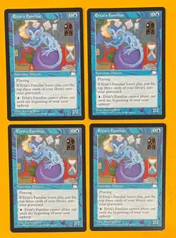 MTG ERTAI'S FAMILIAR (x4) Weatherlight (OldManMTG 010-355) - Image 1