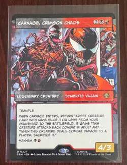 Carnage, Crimson Chaos (Borderless) Marvel's Spider-Man Regular - Image 1