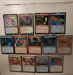 13 x msc mtg lot inc. Black Widow, Agile Avenger (NM) vision (Non-Foil)(MSC) ... - Image 1