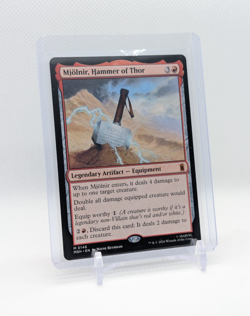 MTG - Mjolnir, Hammer of Thor - Regular Mythic #146 - Marvel Super Heroes NM - Image 1