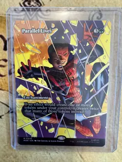 MTG Spiderman Parallel Lives (Borderless) - 36 / English / Near Mint IN HAND - Image 1