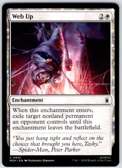 Web Up 41 Common Marvel Super Heroes Magic: The Gathering Near Mint - Image 1