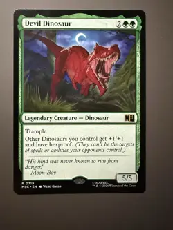 MTG - Devil Dinosaur - Commander: Marvel Super Heroes - Image 1