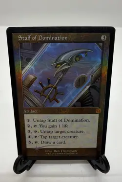 Staff of Domination The Brothers' War: Retro Frame Artifacts Foil - Image 1