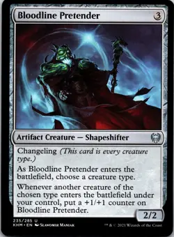 Bloodline Pretender 235 Uncommon Kaldheim MTG Near Mint - Image 1