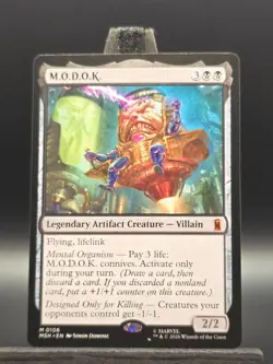 M.O.D.O.K. Marvel Super Heroes Regular NM MTG - Image 1