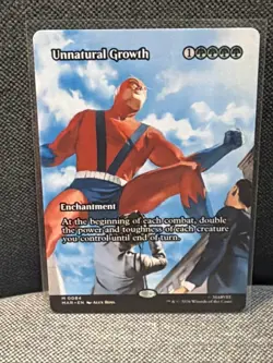 Unnatural Growth (Borderless) Marvel Universe Eternal-Legal Regular - Image 1