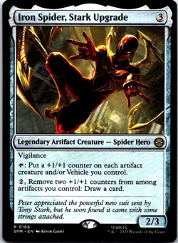 Iron Spider, Stark Upgrade R Marvel's Spider-Man 166 NM - Image 1