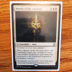 Mantle of the Ancients Commander: AFR 008/062 MTG Rare Regular White - Image 1