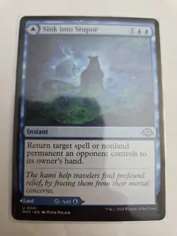 mtg, Sink into Stupor Modern Horizons 3 Regular NM - Image 1