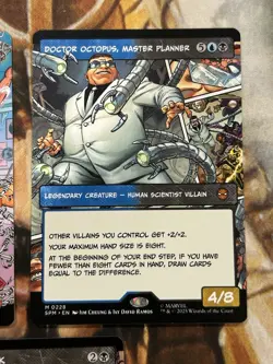 Gwen Stacy Miles Morales Eddie Brock Lot (Borderless) MTG Spider-Man Regular NM - Image 4