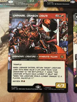 Gwen Stacy Miles Morales Eddie Brock Lot (Borderless) MTG Spider-Man Regular NM - Image 5