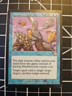 MTG / Misdirection / Mercadian Masques / MP, Moderately Played - Image 1