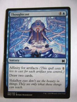 MTG Thoughtcast Mm2 Moderate Play!! - Image 1