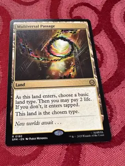 Multiverse Passage MTG Spider-Man #0180 Non-Foil - Image 1